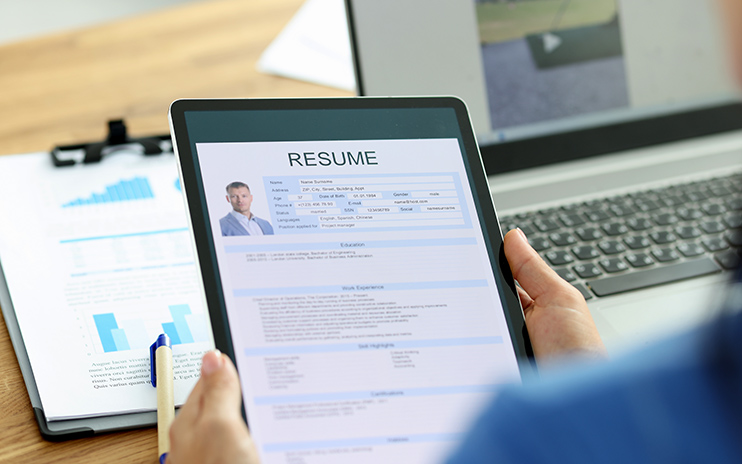 Proces de recrutare cv parsing